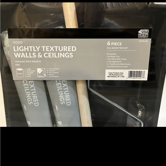 Linzer Good 6 Piece Polyester Knit Paint Tray Kit - Picture 2 of 3